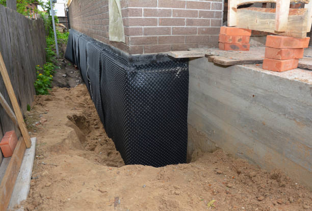 Happy homeowners after waterproofing job in Plainfield